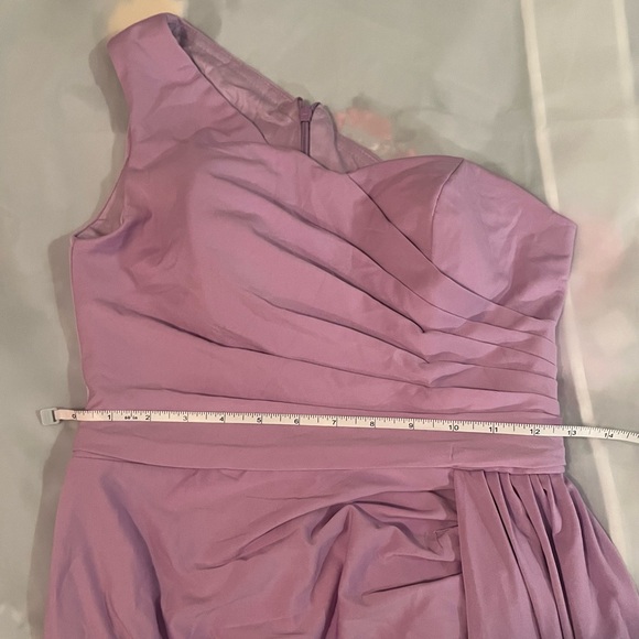 Hebeos Women's One-Shoulder Sleeveless Dress Lavender S - Picture 15 of 16
